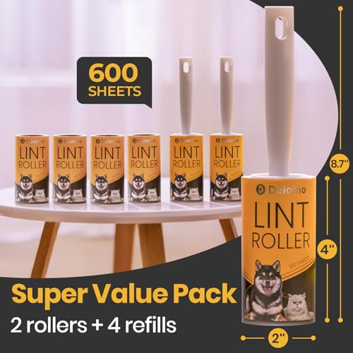 Lint Roller for Pet Hair Extra Sticky