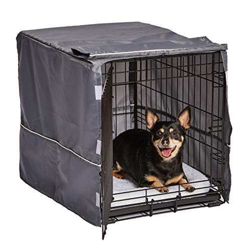 Midwest Homes for Pets Small Dog Crate Cover (Gray / 24 Inch)