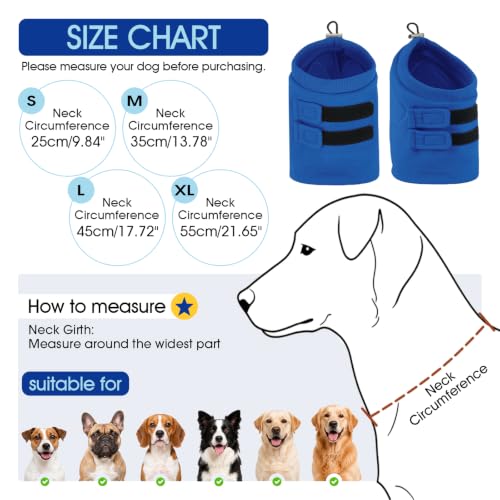Dog Ear Muffs Noise Protection (Cobalt Blue / X-Large)