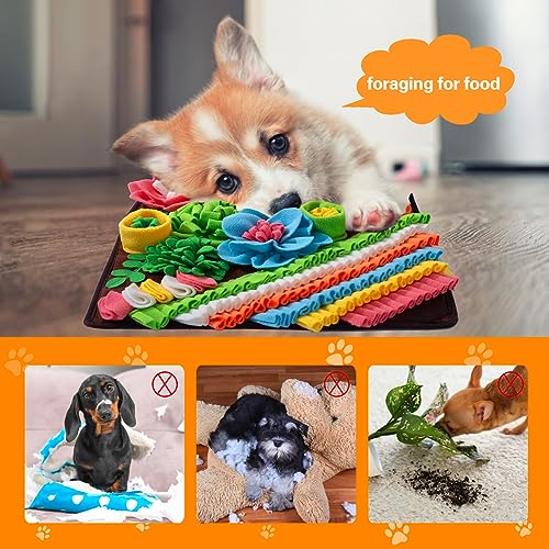 Snuffle Mat for Dogs (Brown)