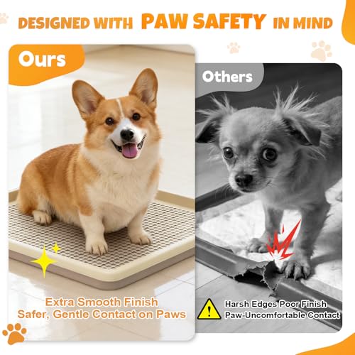 Dog Potty Tray Fits 22 x 22 In Pee Pad