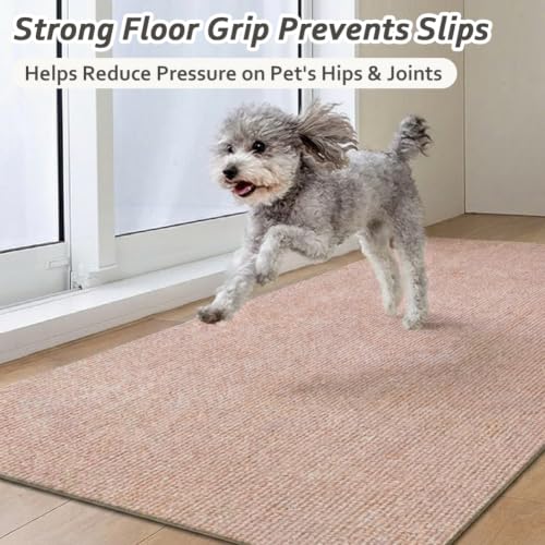 Cat Litter Box Mat for Pet (Camel / 35 x 24 Inch)