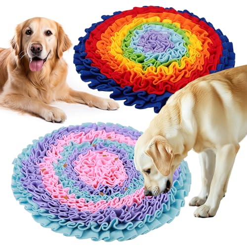 2 Pcs Snuffle Mat for Dogs
