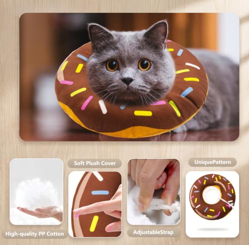 Cat Cone Collar Soft (Brown / Medium)