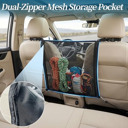 Dog Car Net Barrier for Back Seat