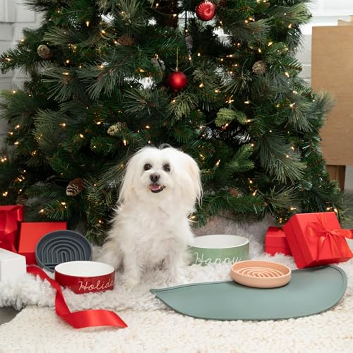 Silicone Dog Food Mat (Blush / Large)