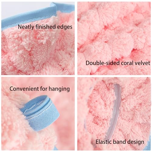 Pet Towel Dog Bath Towels for Drying Dogs (blue)