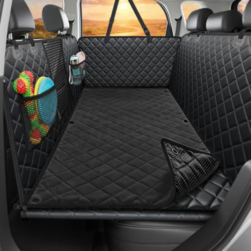 Back Seat Extender for Dogs (All Black / M - Cars / Full Size SUVs)