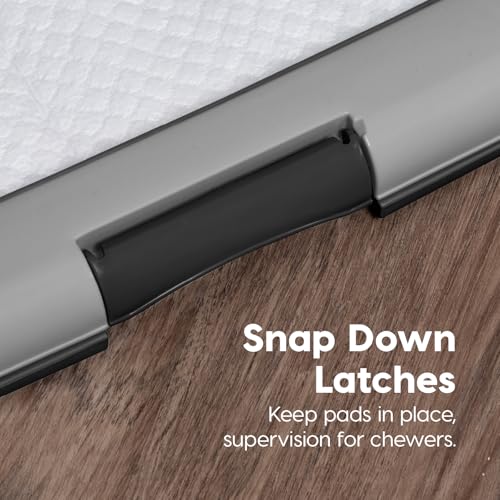 Pee Pad Holder (Black/Gray / 22" x 22")
