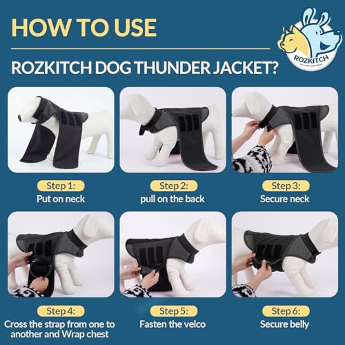 Weighted Vest for Dogs (Grey / 2XL(Chest:35.4"-41.3"))