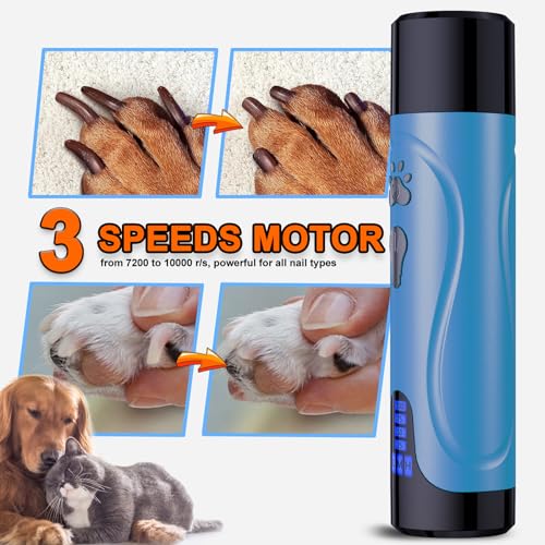 Dog Nail Grinder (Lake Blue)