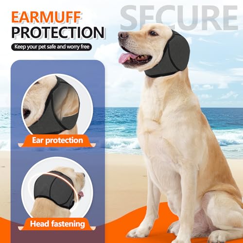Dog Ear Muffs (Grey / Medium)