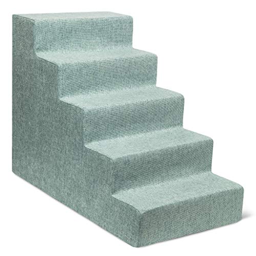 Dog Stairs & Steps (Pale Teal / H: 22.5 Inches)
