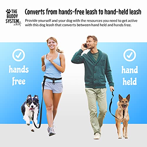 Hands Free Dog Leash & Lunge Bundle (Regular Dog System (Large Belt (27"- 50" Waist)) / Bundle Leash + Lunge Buster)