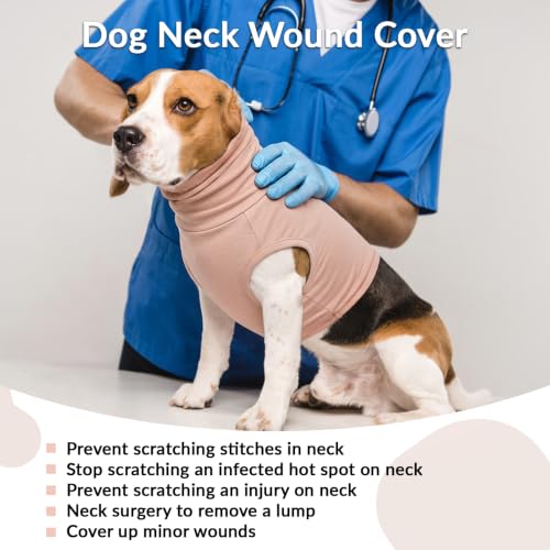 Cotton Dog Snood (FleshPink / L(Chest: 24"))