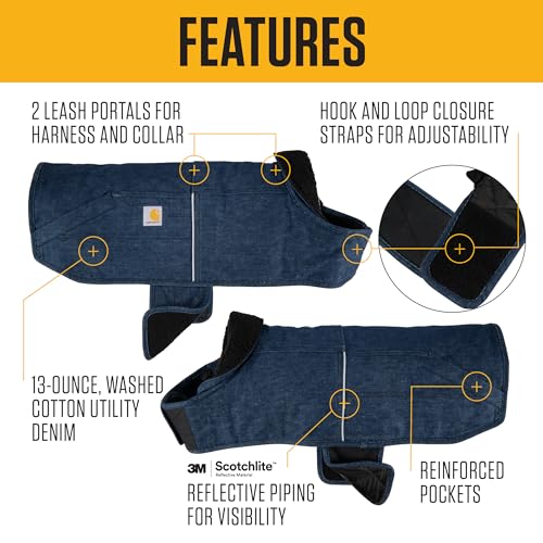 Denim Insulated Chore Coat Canal S (Denim / Small)