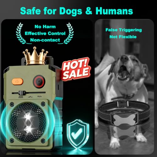 Anti Barking Device for Dogs (Green)