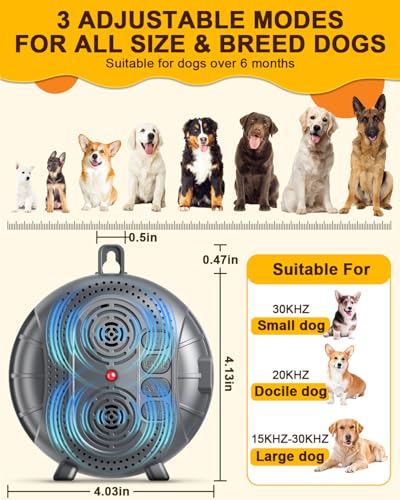 Anti Barking Device for Dogs (Brown)
