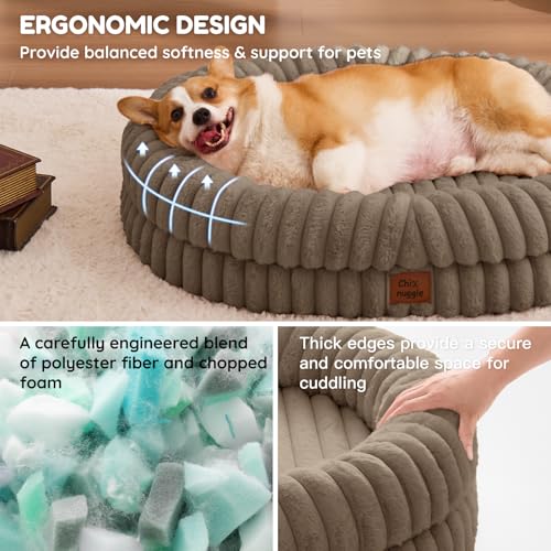 Orthopedic Dog Bed (Taupe / L(35*28*7))