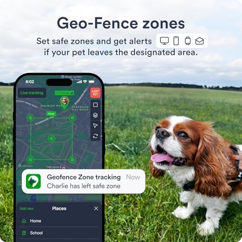 GPS Pet Tracker for Dogs (Dog Tracker - 4 Months Included)