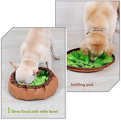 Pet Snuffle Mat for Dogs (green)
