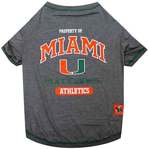 Collegiate Miami Hurricanes Dog T (Miami Hurricanes / X-Large)