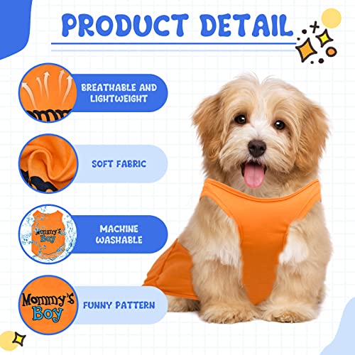 8 Pcs Pet Shirts for Small Dogs Cats (For cool boy / Medium)