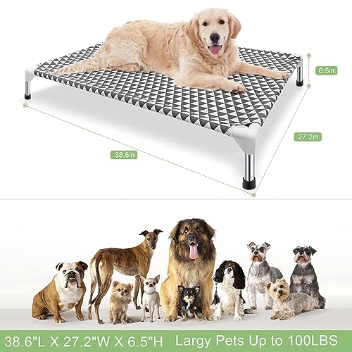Elevated Outdoor Dog Bed (4 sided Large)