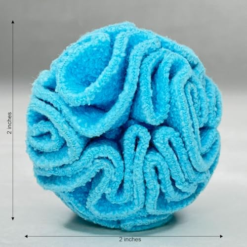 Puppy Small Breed Snuffle Dog Puzzle Ball Toy Blue Extra Small (Blue / Extra Small)