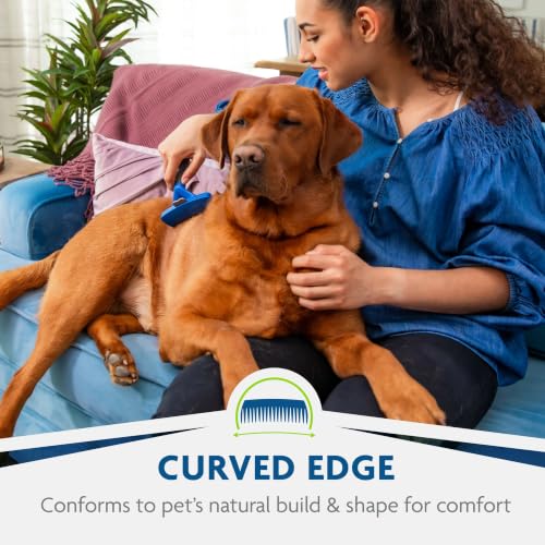 Large Dog Undercoat deShedding Tool for Short Hair (short hair - new model / Large)