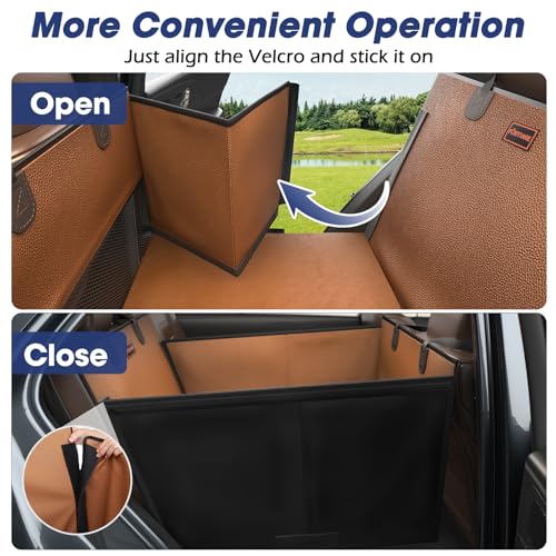Large Dog Car Seat (Brown / L)