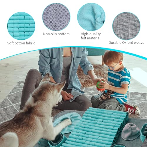 Snuffle Mat for Dogs (blue)