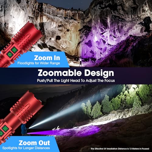 UV Flashlight (Red)