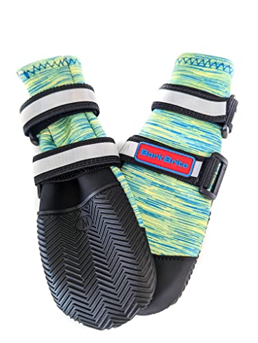 All Weather Neoprene Paw Protector Dog Boots with Reflective Straps in 5 Sizes! (Medium)