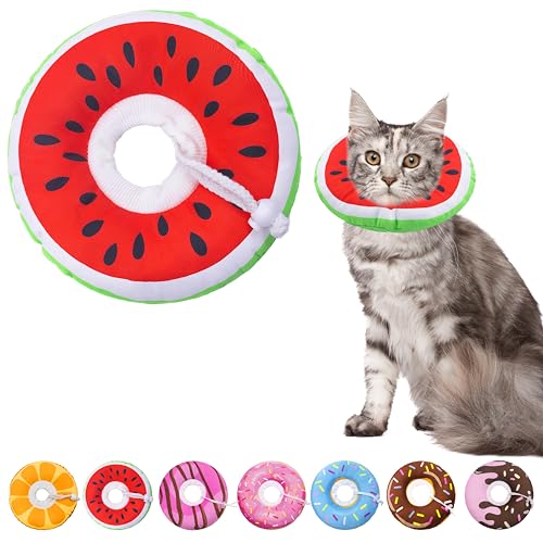 Cat Cone Collar Soft (Watermelon / Medium)