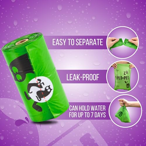 Doggie Poop Bags (Green - Scented)