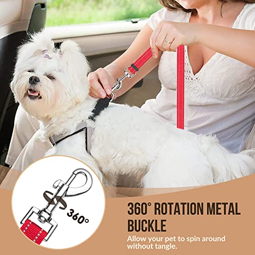 Dog Seat Belt for Car (C.Red)