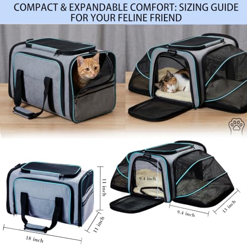 Cat Dog Carrier (29.8"L x 18.0"W x 11.0"H)