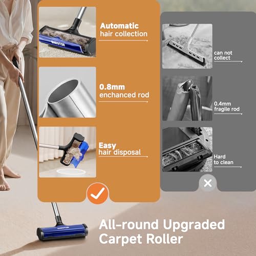 Pet Hair Remover for Carpet (blue)