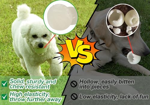 2 PCS Glowing Fetch Ball for Dogs (Luminous / 7cm (ball only))