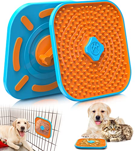 Lick Mats for Dogs (Orange / 1 piece)