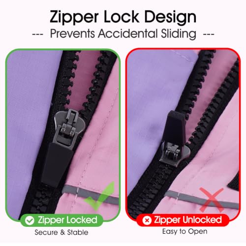 Waterproof Dog Jacket with Hood (Pink / XXX-Large)