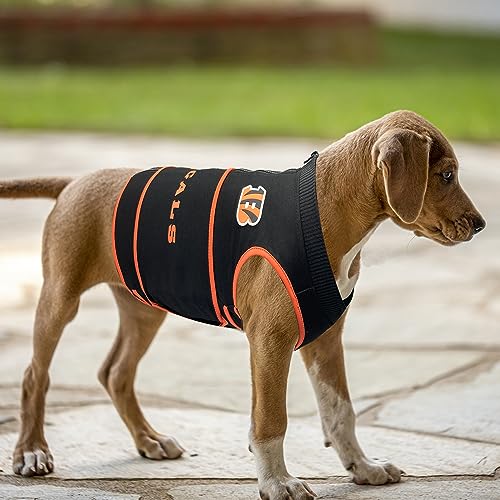 NFL Cincinnati Bengals Dog Anxiety Shirt Calming Soothing Solution Vest (CINCINNATI BENGALS / Small)