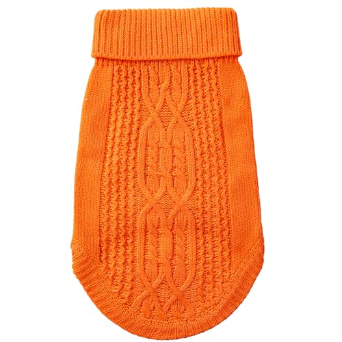 Cat Sweater Stretchy (Orange / X-Small)
