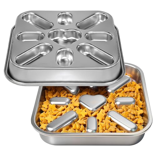Slow Feeder Dog Bowls with Non (2.5 Cup Single Pack)