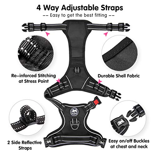 Dog Harness Large (L / Black)