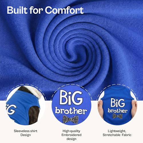 Dog Shirt 100% Cotton Shirts for Large Dogs (4X-Large (65-110lbs))