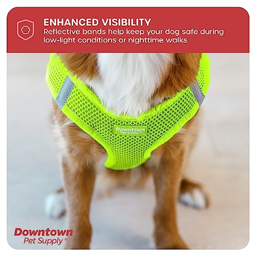 Step in Dog Harness for Small Dogs No Pull (X-Small / Atomic Yellow)