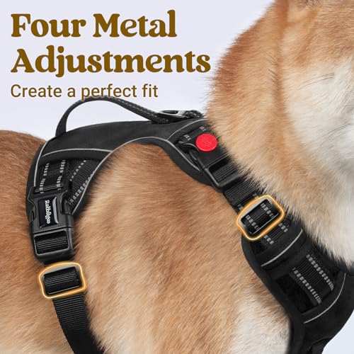 Large Dog Harness (Large / Black)