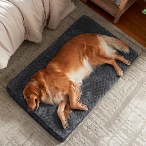 Orthopedic XL Dog Bed for Large Dogs (XL(41"x27") / Grey)